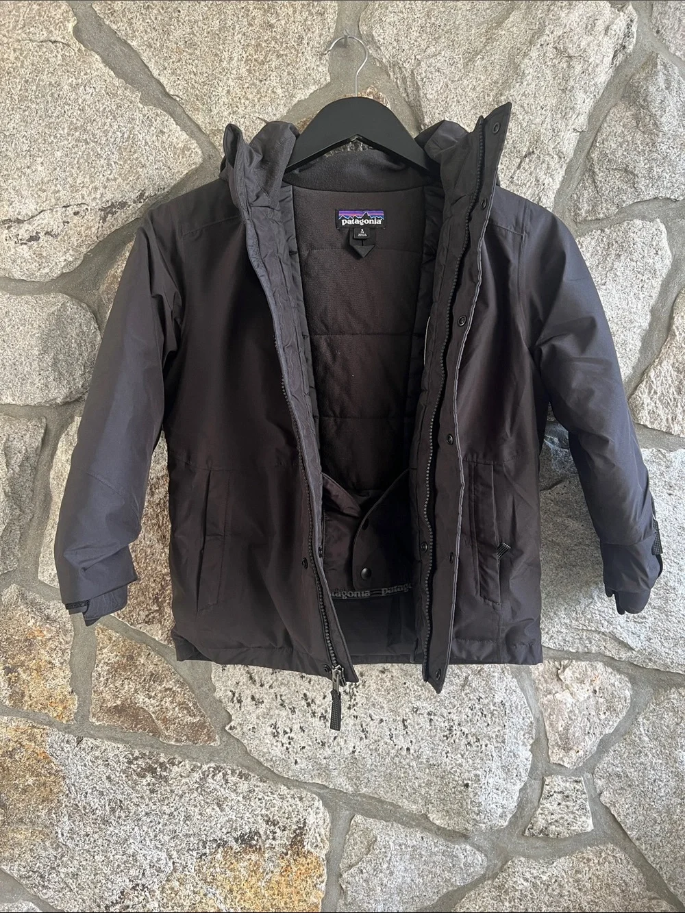 Patagonia Kids Black Power Town Jacket